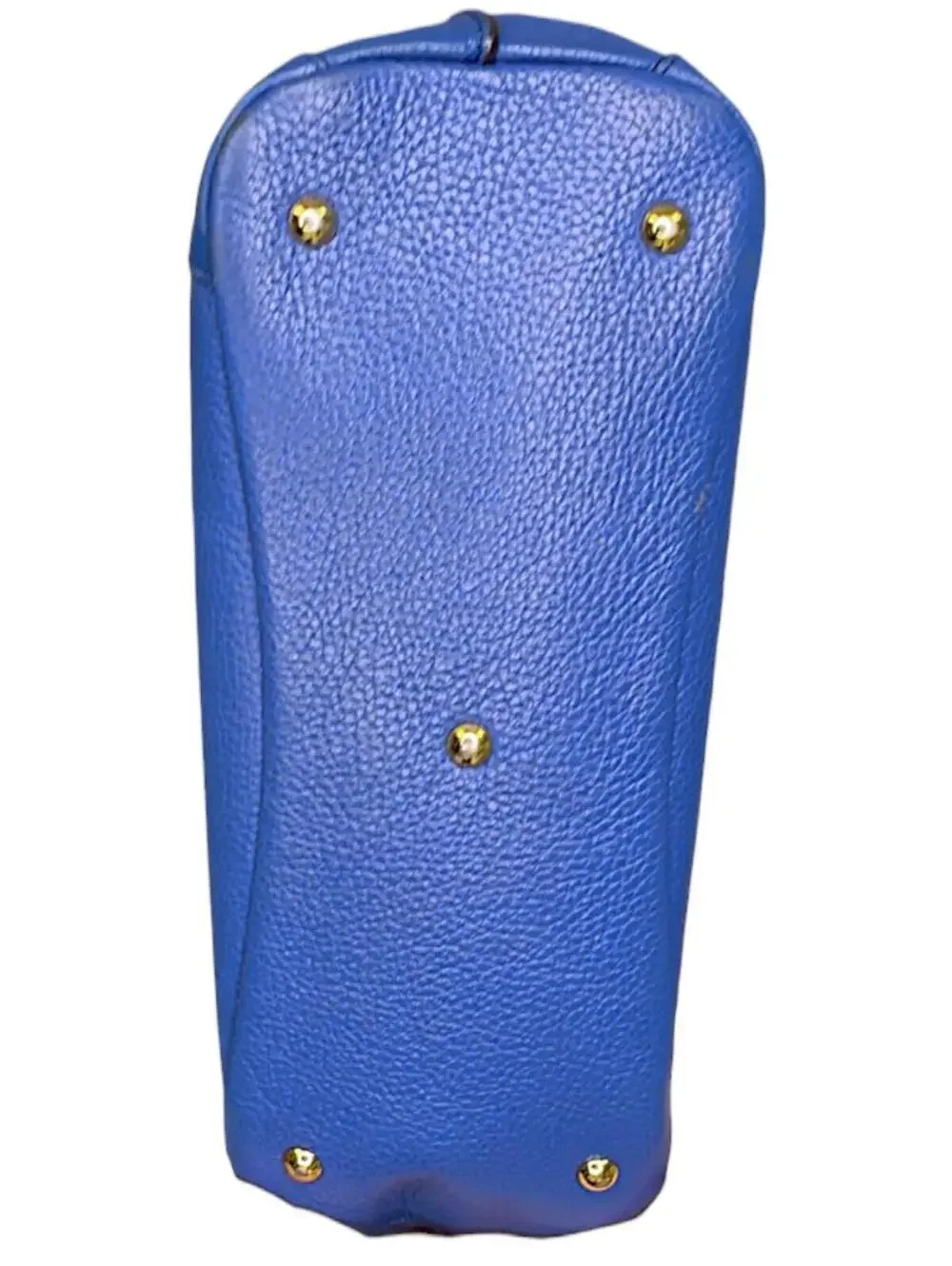 MCM Cobalt Blue First Lady Satchel Handbag